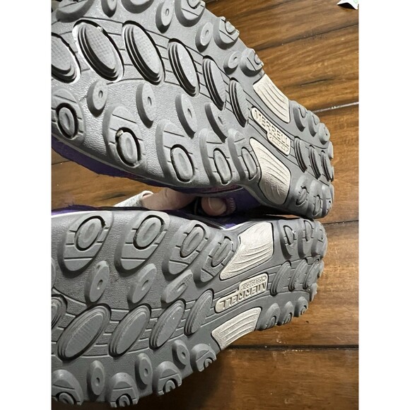 Merrell Size 2M Girls Purple Pink Hook And Loop Hiking Sandal - Picture 6 of 8